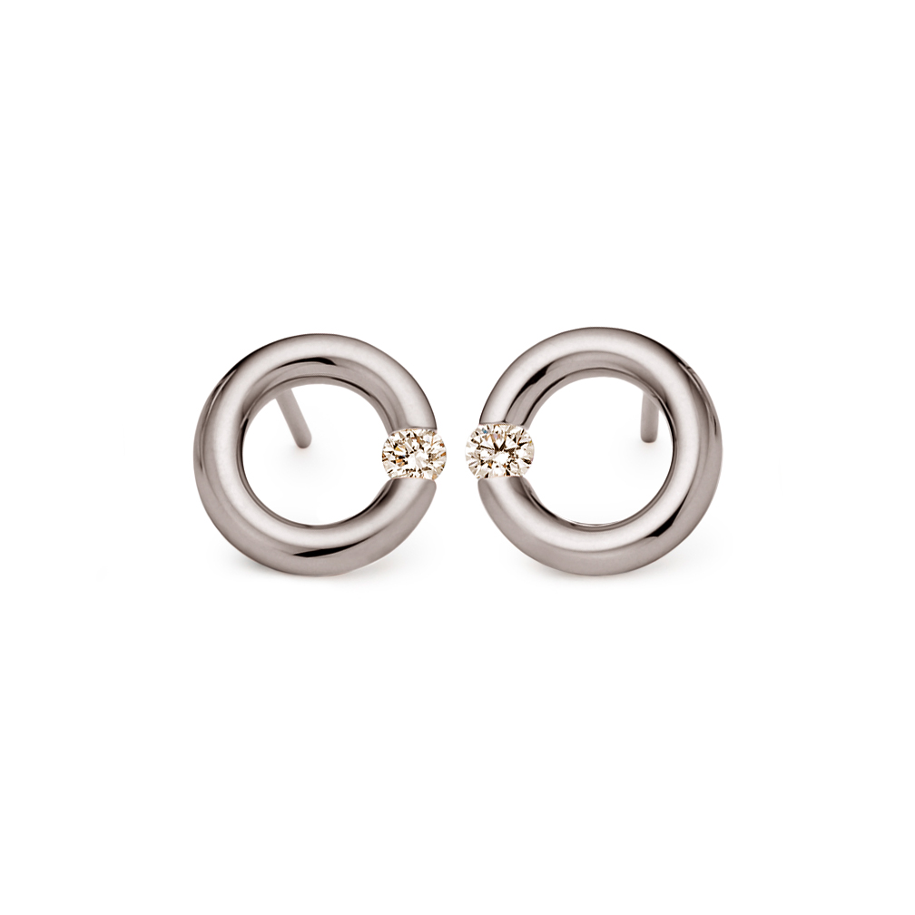 Niessing Spannring® oorsteckers color L.E. Niessing Spannring® oorsteckers color L.E.