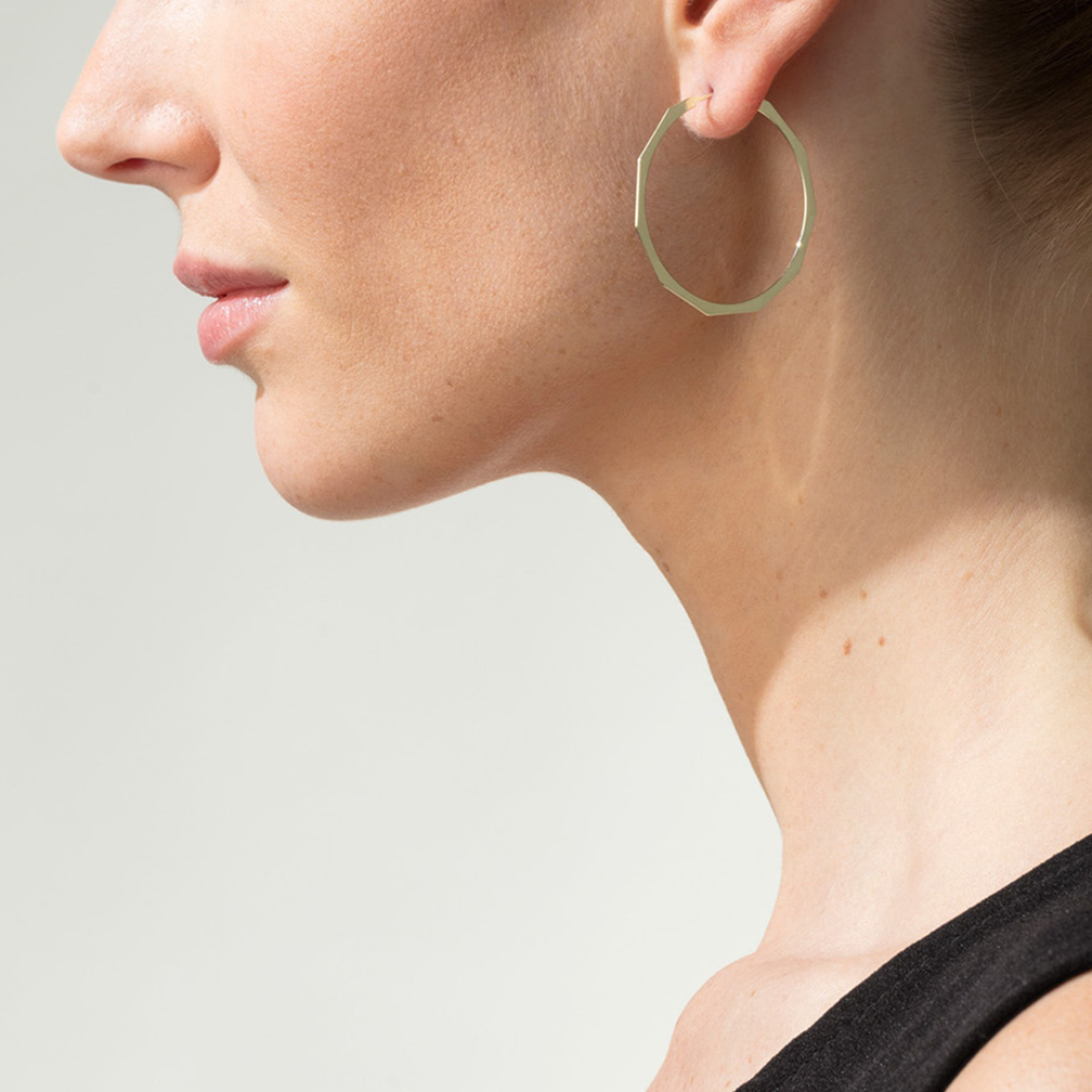 Niessing NOW Facet Creolen Niessing NOW Facet Creolen