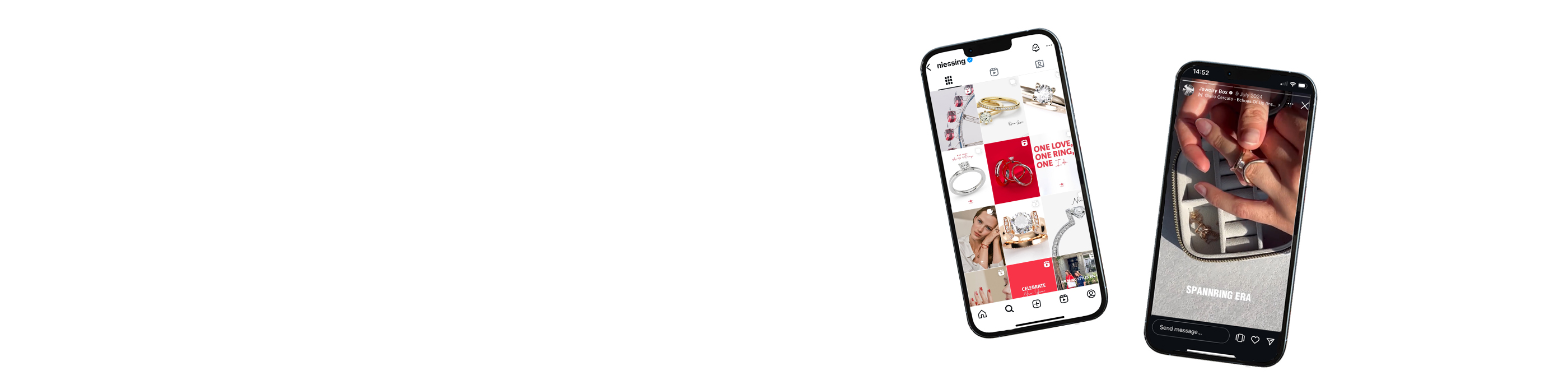 Instagram stories and postings