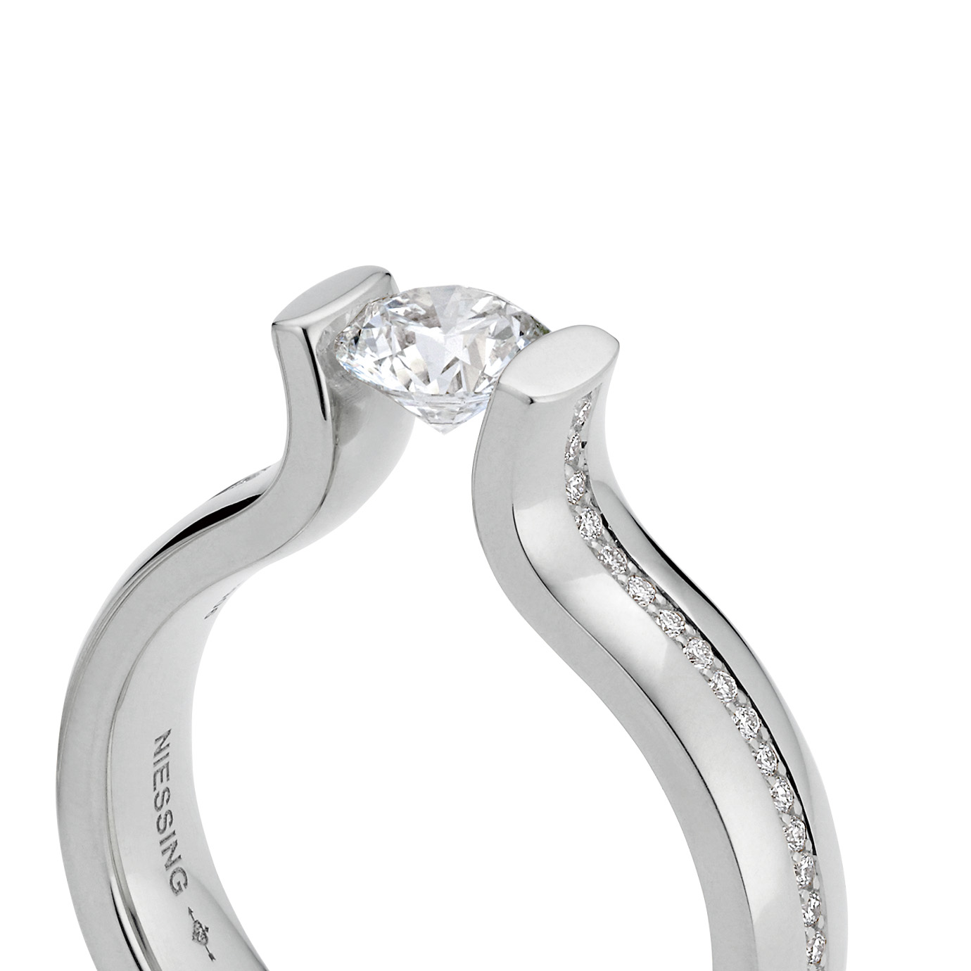 A SPARKLING LINE OF LIGHT