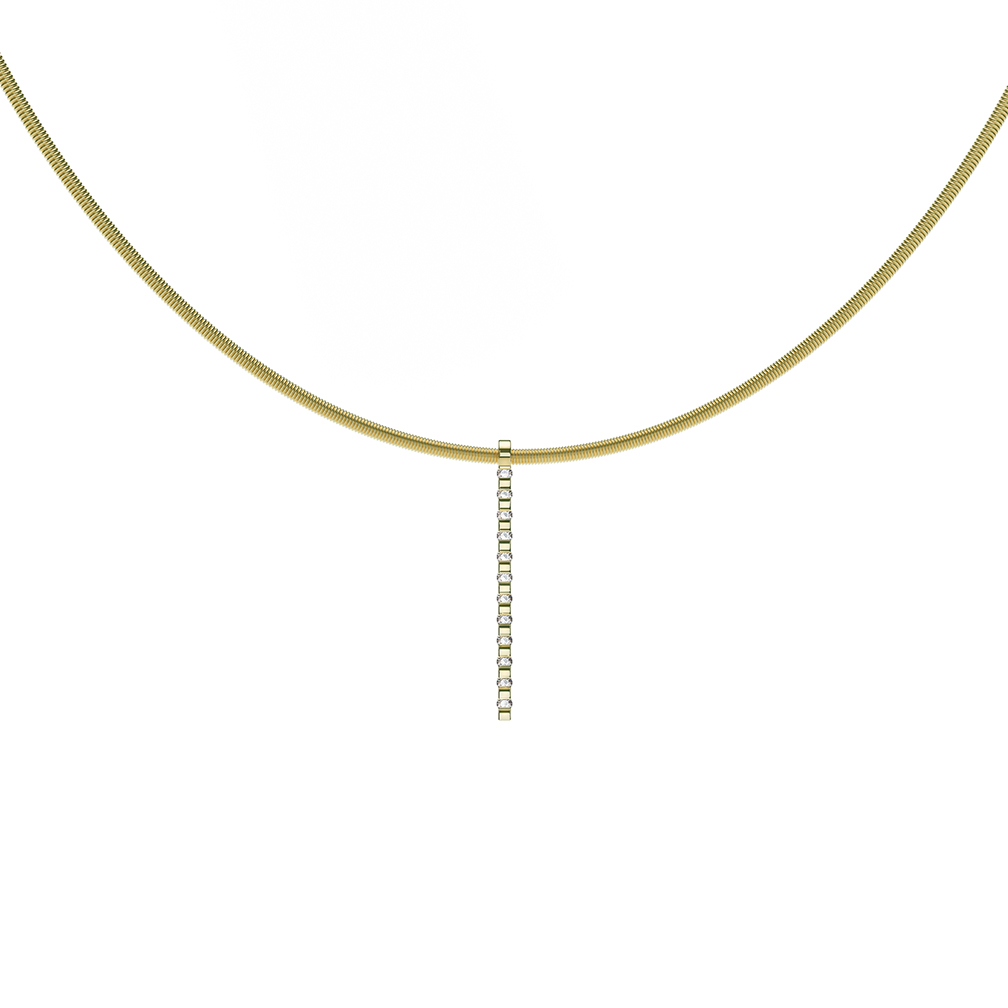 Niessing Linear Diamond ペンダント Niessing Linear Diamond ペンダント