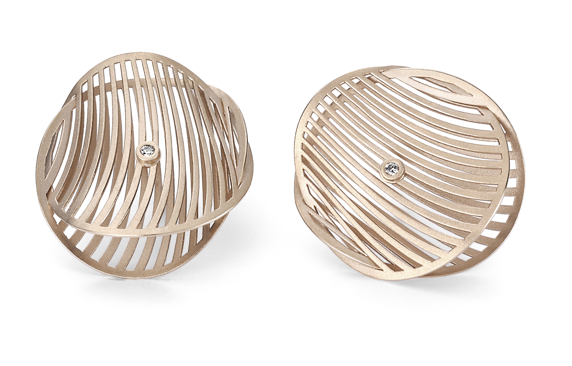 Niessing Mirage earrings round Niessing Mirage earrings round