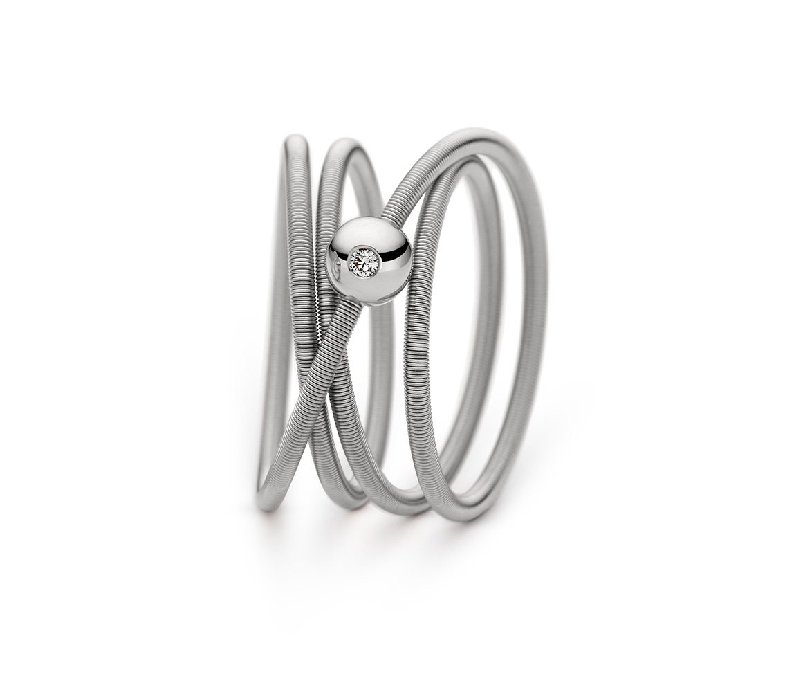 Niessing Colette ring 4 windings Niessing Colette ring 4 windings