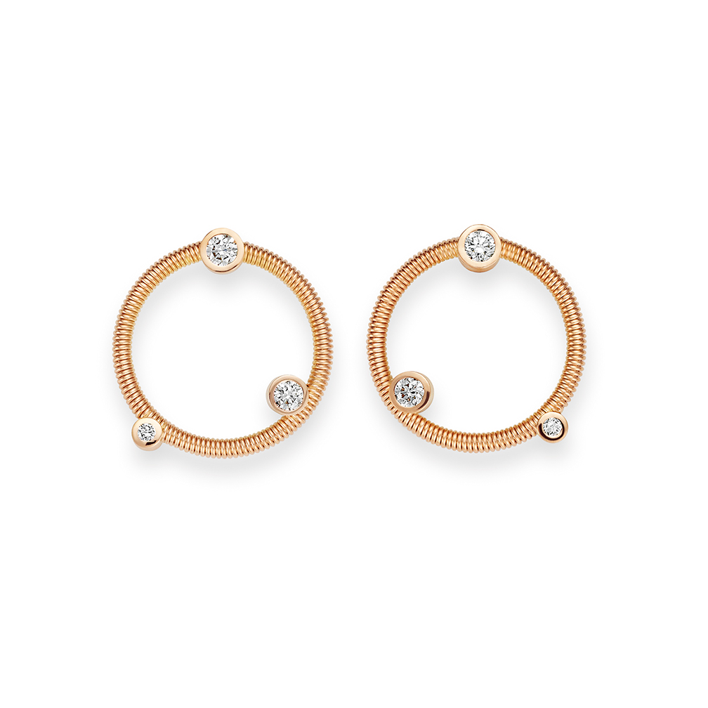 Niessing Artist earrings Circle Niessing Artist earrings Circle