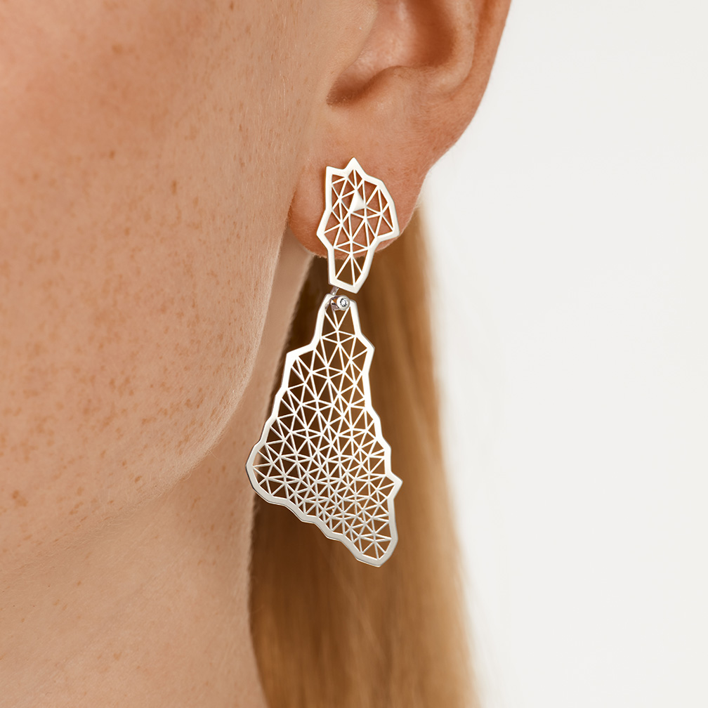 Niessing Topia Vision Ohrschmuck Dreieck Niessing Topia Vision Ohrschmuck Dreieck