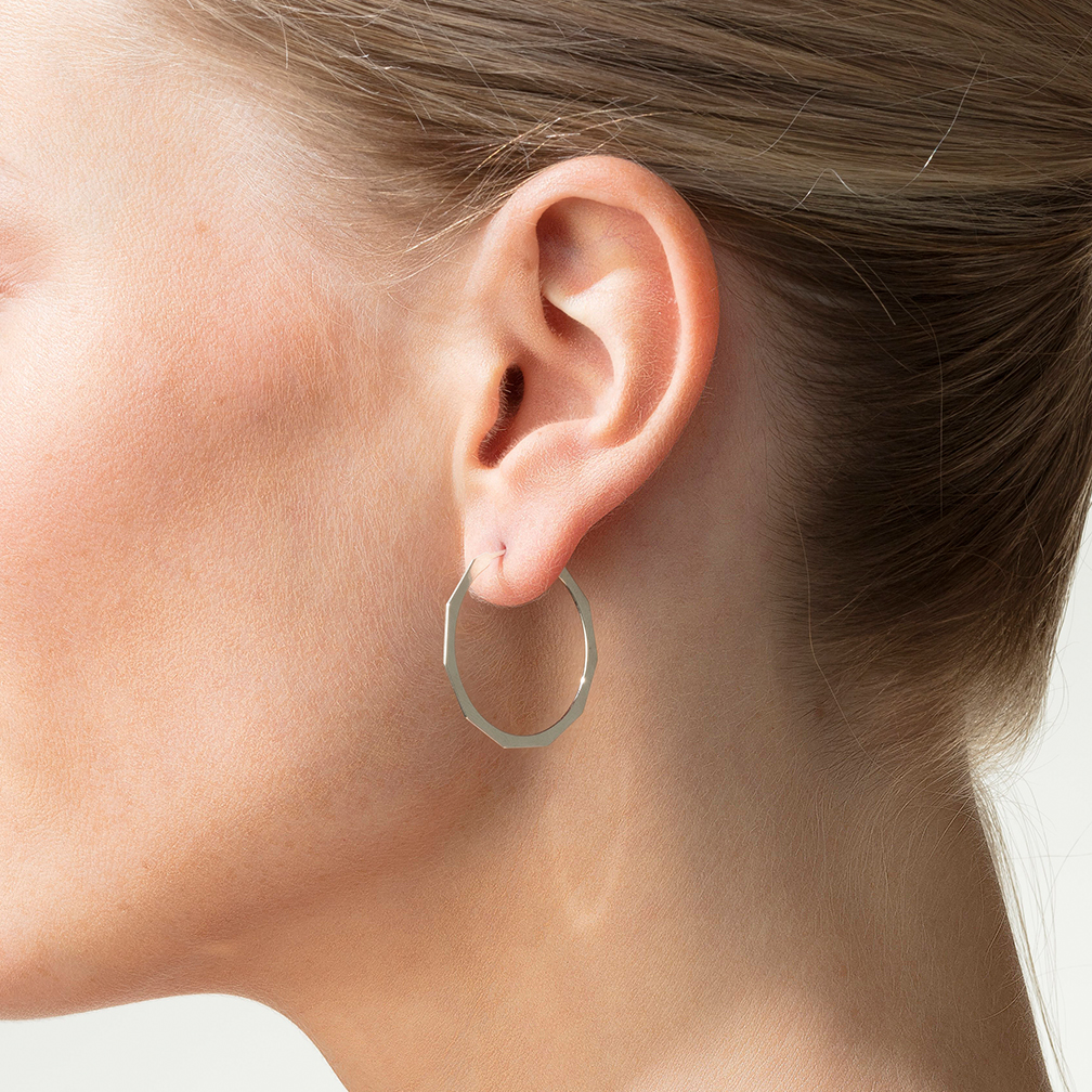 Niessing NOW Facet Creolen Niessing NOW Facet Creolen