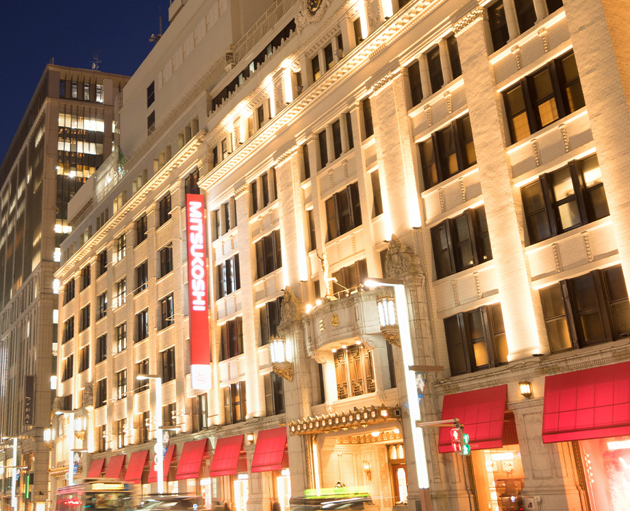 WELCOME TO NIHOMBASHI MITSUKOSHI MAIN STORE
<br>