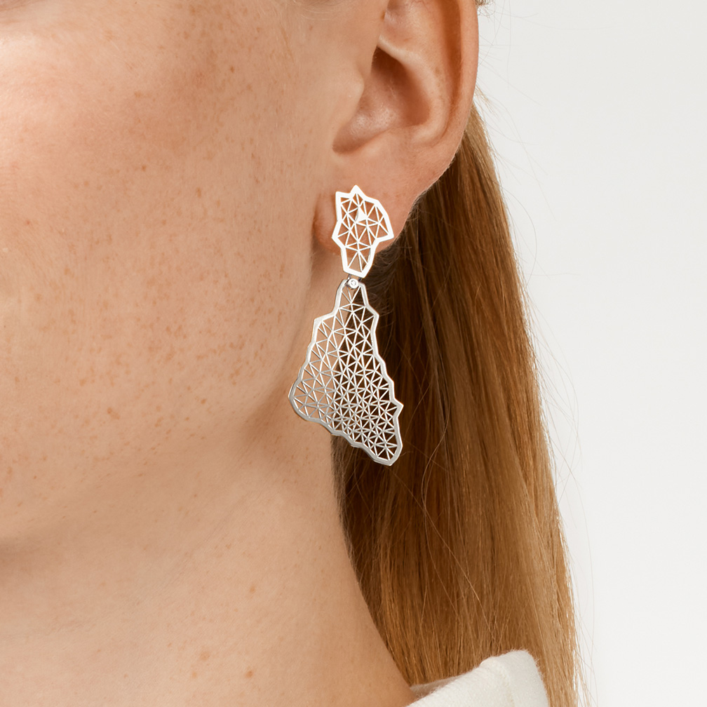 Niessing Topia Vision Ohrschmuck Dreieck Niessing Topia Vision Ohrschmuck Dreieck