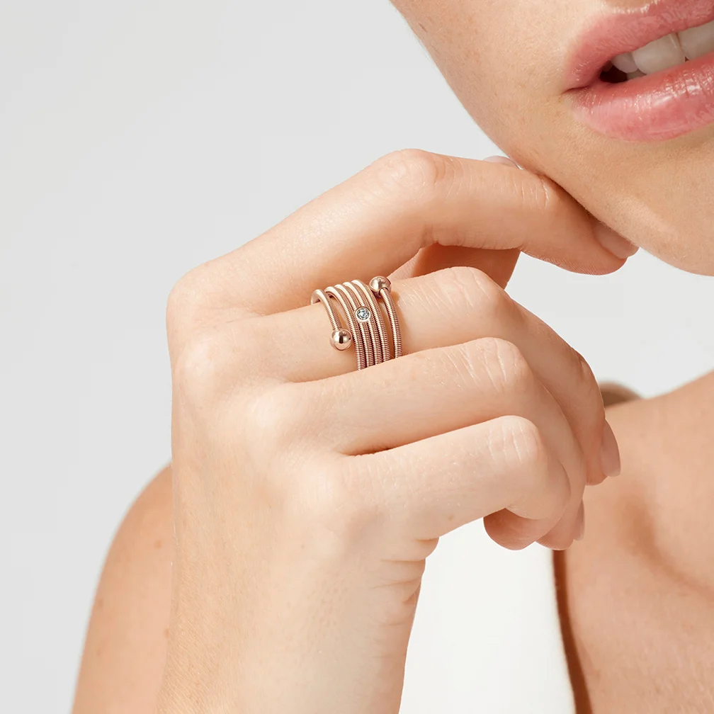 Niessing Colette C Embrace Ring 5-fach mit Fassung