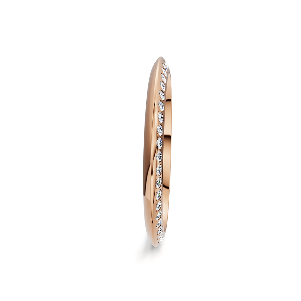 Niessing Triangle Color Rings | 49 | Au 750 | Classic Red