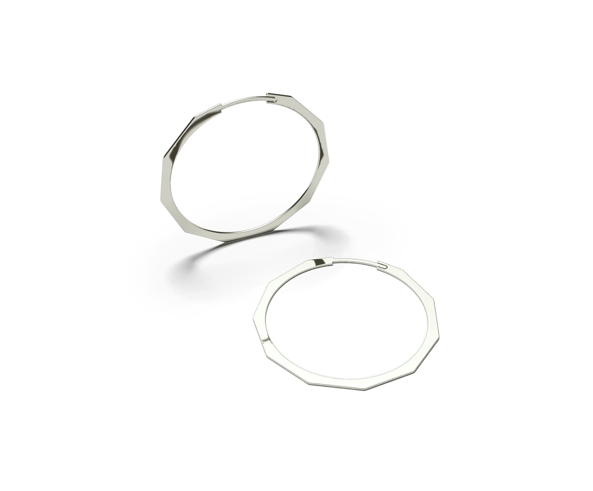 Niessing NOW Facet Creolen Niessing NOW Facet Creolen